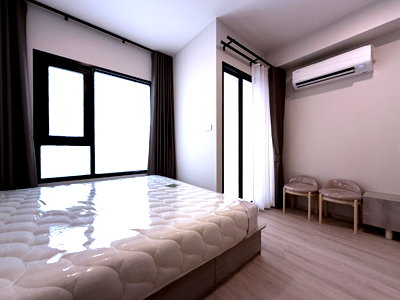 คอนโดให้เช่า : 🌟ห้องใหม่ พร้อมอยู่ ที่ COBE รัชดา - พระราม 9  ห้องสตูดิโอ 26 sq.m. พร้อมเฟอร์นิเจอร์ ใกล้ MRT ศูนย์วัฒนธรรม  14,900 บาท/เดือน