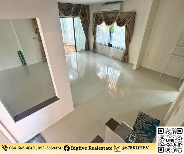 4-bed house for rent, 74 sq wah, Mantana Kalapapruek - Wongwaen