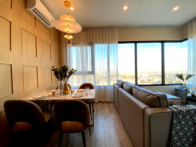 ขายคอนโด : ขายด่วน !!!! 2ห้องนอน Knightsbridge prime onnut แต่งสวย ชั้นสูง วิวดีมาก