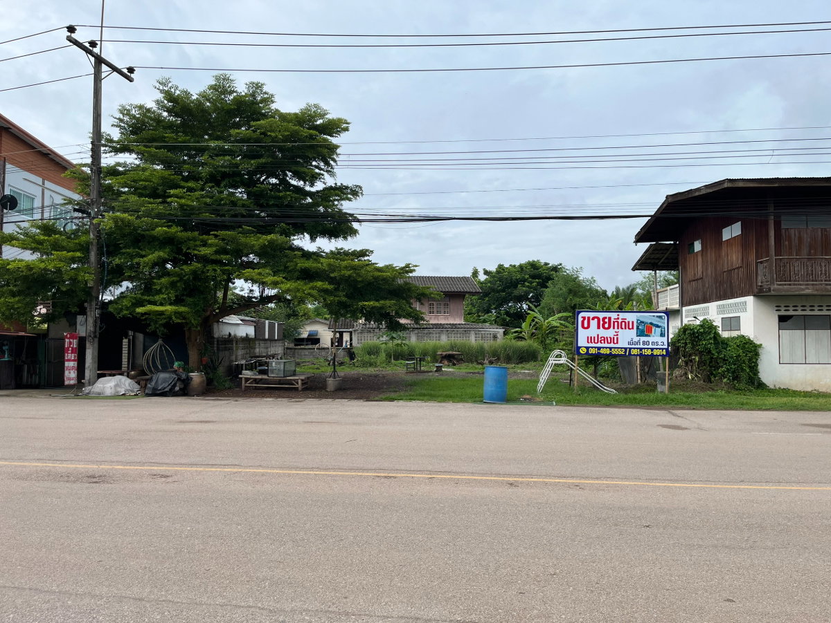 รูป ขายที่ดินเปล่า ในตัวเมือง อ.งาว จ.ลำปาง เนื้อที่รวม 80.1 ตร.ว. - รูปที่ 3/5