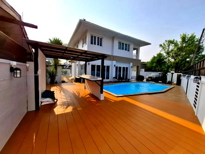 Houses for rent Chiang Mai : Pool villa, (The Lanna Lagoon) Spacious family home in a peaceful and private setting.