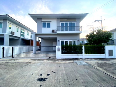 บ้านแฝด บางบัวทอง นนทบุรี : ขายโครงการคุณาลัย พรีม หลังมุม