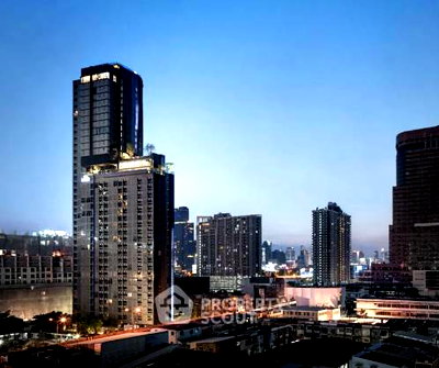 Condos for sale : 23rd-Floor 1-BR The Line Asoke - Ratchada 300m To MRT Phra Ram 9 (ID 3218614)