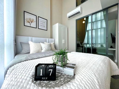 คอนโดให้เช่า : 🏷️ P-10013 | 𝐌𝐞𝐭𝐫𝐨 𝐒𝐤𝐲 𝐏𝐫𝐚𝐜𝐡𝐚𝐜𝐡𝐮𝐞𝐧 : ห้อง Duplex แต่งสวย! ใกล้ MRT บางซ่อน 20,000 บ.| Line:@easycondoplus| 099-229-6397