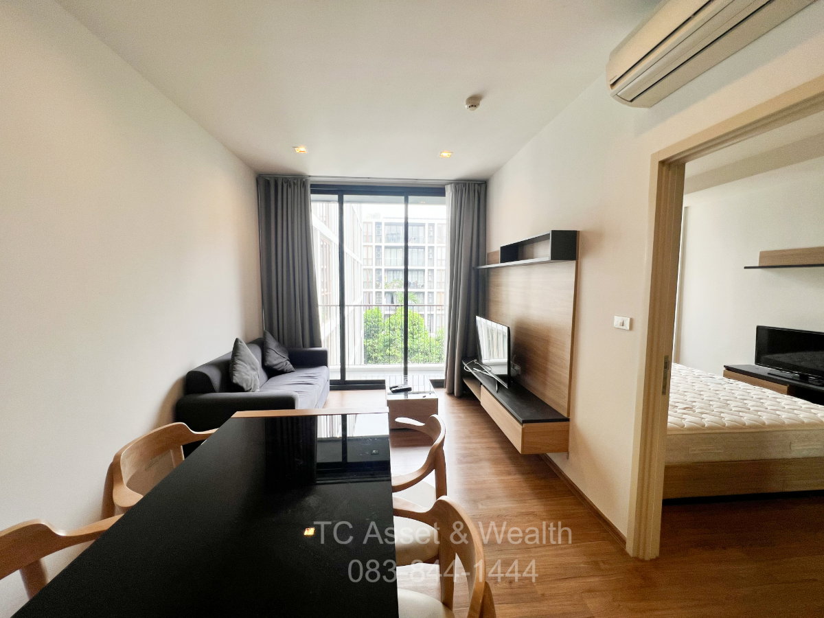 รูป 📍𝐅𝐨𝐫 𝐑𝐞𝐧𝐭! 𝐇𝐚𝐬𝐮 𝐇𝐚𝐮𝐬 1 ห้องนอน 1 ห้องน้ำ 40.25 ตรม อาคาร A ชั้น 5 วิวสวนด้านใน📍เพียง 𝟐𝟏,𝟎𝟎𝟎 บาท/เดือน! - รูปที่ 3/15