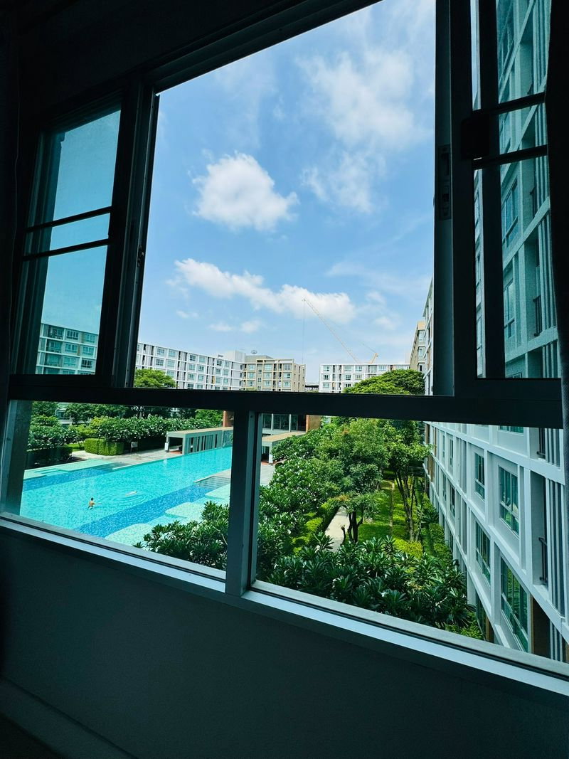 💎🏊 ขาย D Condo Sign Chiang Mai | ตึก B ชั้น 4 | วิวสระ | 30 ตร.ม. | ติด Central Festival