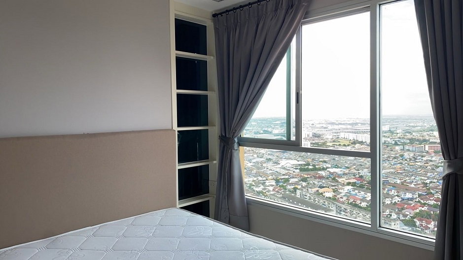 🏙️ Casa Condo @ MRT Sam Yaek Bang Yai | ห้อง 1 Bedroom ชั้น 37 วิวเมืองมุมสูง * ห้องนอนแยกจากห้องนั่งเล่นชัดเจน 