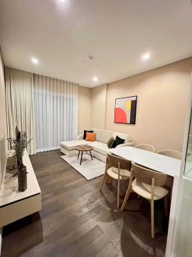 Available for rent! The Saint Residence. A Spacious 2 Bedroom with 72sqm. High floor best view. Fully furnished ready to move in.