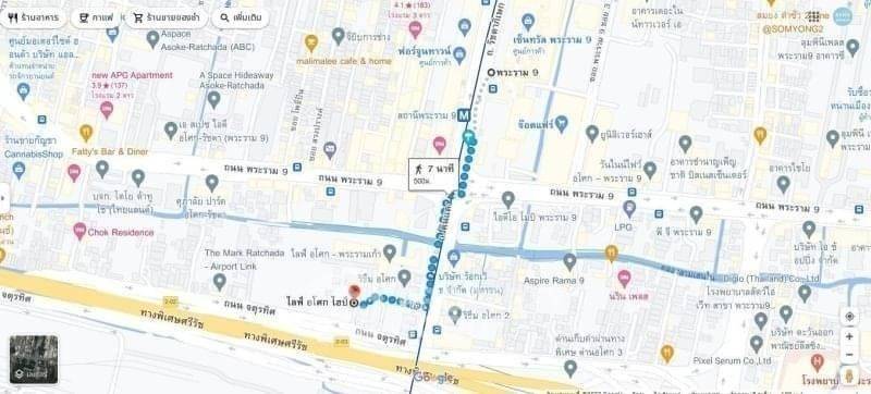 รูป คอนโดชั้น 28 1 ห้องนอน Life Asoke Hype ใกล้ ARL Makkasan (ID 1314310) - รูปที่ 10/10
