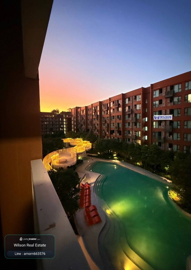 รูป 🏡🌊 ให้เช่า Kave Town Colony | ห้องมุม วิวสระ 🌊 ชั้น 5 | ใกล้ ม.กรุงเทพ รังสิต - รูปที่ 8/15