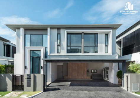 ขายบ้านเดี่ยว : บ้านเดี่ยวพูลวิลล่าหรูระดับ Ultra-Luxury! BELGRAVIA บางนา-พระราม 9 บิวท์อินสวยจัดเต็ม  สภาพใหม่พร้อมอยู่