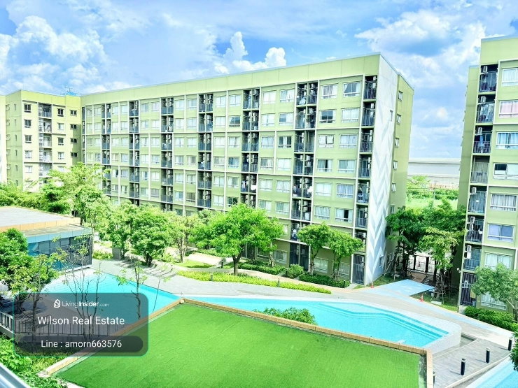 รูป 🏡 Plum Condo Alive 1 | 2 ห้องนอน ห้องใหญ่ 52 ตร.ม.‼️ห้องมุม วิวสระ🌊 | ใกล้ ม.กรุงเทพ - รูปที่ 22/65