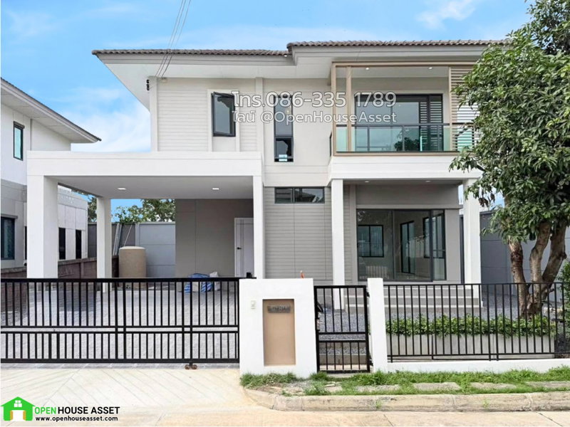 ขายบ้านเดี่ยว : 🏡 ขายบ้านเดี่ยว สราญสิริ ติวานนท์ แจ้งวัฒนะ 1 รีโนเวทใหม่ทั้งหลัง สไตล์มินิมอลโมเดิร์น สวย น่าอยู่