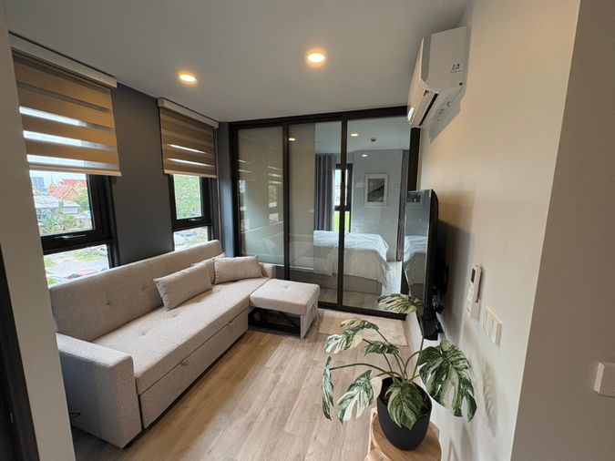 1-bed condo for rent, 31 sqm, Aspire Itsaraphap Station