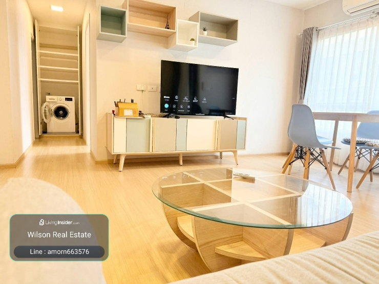 รูป 🏡 Plum Condo Alive 1 | 2 ห้องนอน ห้องใหญ่ 52 ตร.ม.‼️ห้องมุม วิวสระ🌊 | ใกล้ ม.กรุงเทพ - รูปที่ 9/65