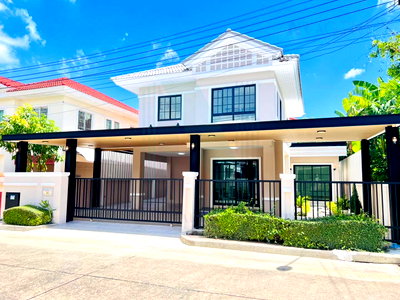 ขายบ้านเดี่ยว : 📌 ขายบ้านเดี่ยว โครงการ เพอร์เฟค พาร์ค ราชพฤกษ์ 2 ชั้น 4 ห้องนอน 2 ห้องน้ำ