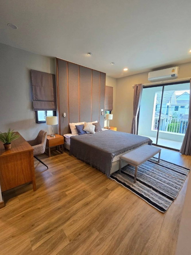รูป 🏡 ให้เช่าบ้านเดี่ยว หลังใหญ่ พร้อมเฟอร์นิเจอร์ครบ ในโครงการคุณภาพ สิ่งแวดล้อมดี ใกล้โรงเรียนนานาชาติ ทำเลดีมาก เดินทางสะดวก - รูปที่ 8/19