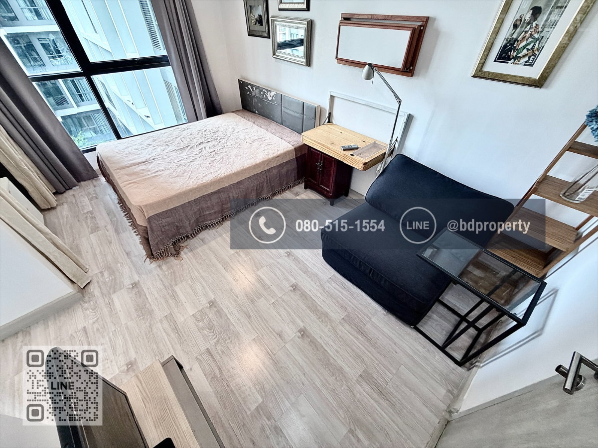 รูป Bestdeal ให้เช่า Studio 22ตรม.ราคา 13,000/เดือนเท่านั้น เฟอร์นิเจอร์และเครื่องใช้ไฟฟ้าครบ “IDEO MOBI RAMA 9” ใกล้MRT และ เซ็นทรัลพระราม 9 เพียง 80 ม. - รูปที่ 2/11