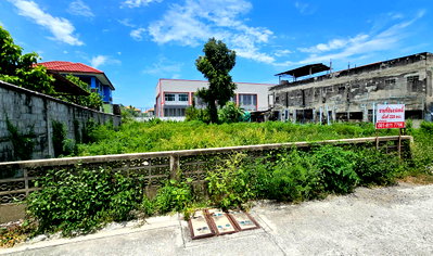 Land for sale Srithai Engineering Products : Call : 081-811-7796 Vacant land 228 sq.wa Soi Charusang 1, Sukhaphiban 5 Road, Bang Phli Yai, Samut Prakan