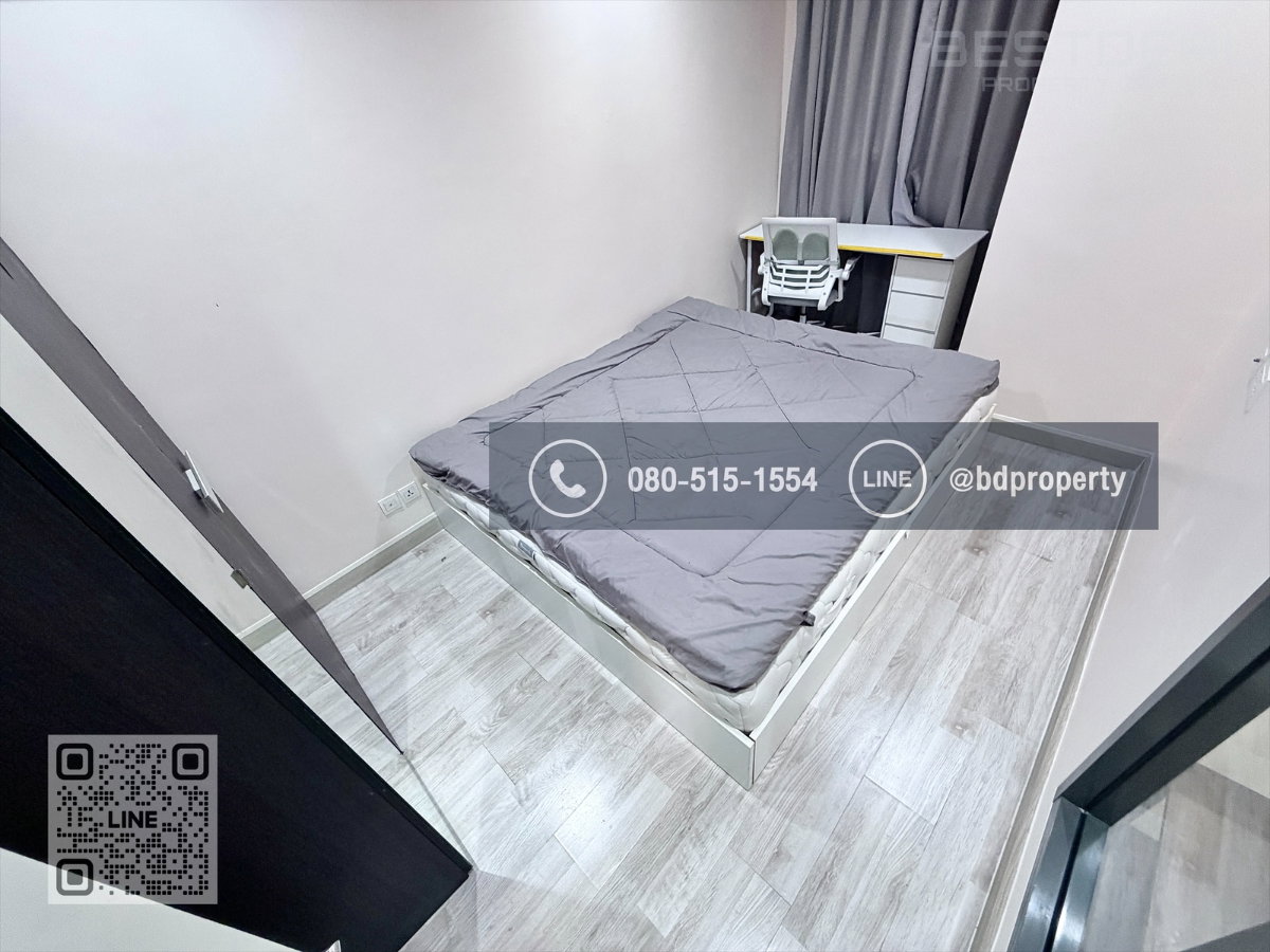 รูป Bestdeal ให้เช่า 1 ห้องนอน 31ตรม.ราคา 15,000/เดือนเท่านั้น เฟอร์นิเจอร์และเครื่องใช้ไฟฟ้าครบ“IDEO MOBI RAMA 9” ใกล้MRT และ เซ็นทรัลพระราม 9 - รูปที่ 7/13