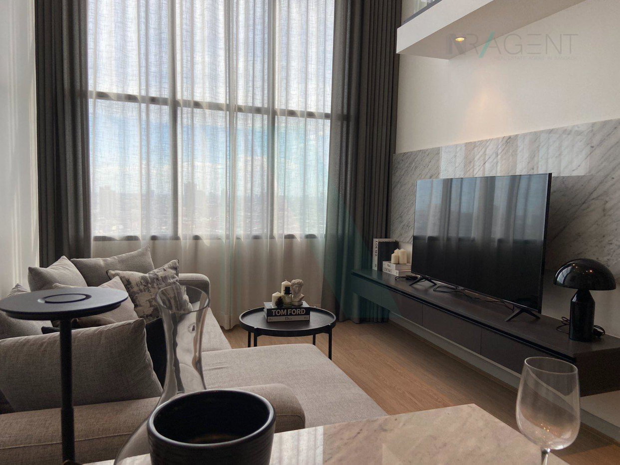 รูป 🚩 ให้เช่าคอนโด ไนท์บริดจ์ ไพร์ม สาทร อาคาร 1 ชั้น 24 Duplex 2 ห้องนอน ขนาด 58.00 ตรม ใกล้ Empire Tower - รูปที่ 5/8
