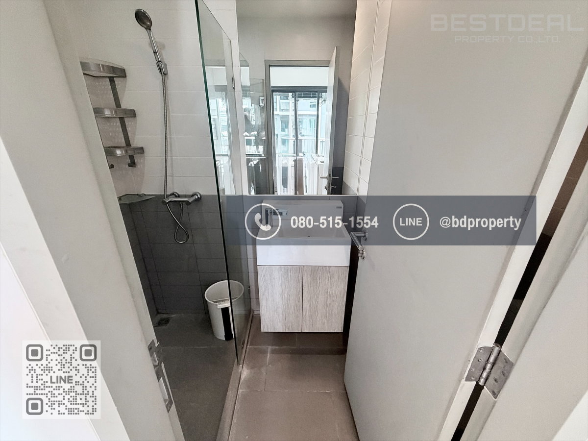 รูป Bestdeal ให้เช่า Studio 22ตรม.ราคา 13,000/เดือนเท่านั้น เฟอร์นิเจอร์และเครื่องใช้ไฟฟ้าครบ “IDEO MOBI RAMA 9” ใกล้MRT และ เซ็นทรัลพระราม 9 เพียง 80 ม. - รูปที่ 9/11