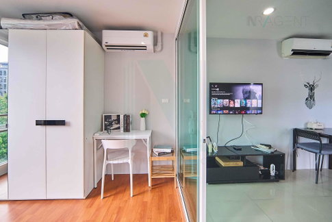 🔺 ให้เช่าคอนโด เคส รัชดา อาคาร 1 ชั้น 5 1 ห้องนอน ขนาด 32 ตรม ใกล้ MRT พระราม 9