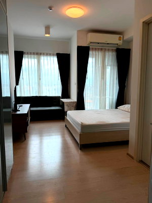Condos for rent : Chapter One ECO Ratchada - Huai Kwang  |  12K. per month |  Studio Type  24 Sq.m.  10th Floor   "E" Building