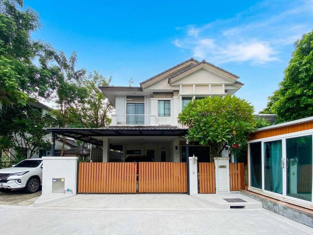 ให้เช่าบ้านเดี่ยว มัณฑนา เลค วัชรพล (87 ตร.ว.) 6 นอน 3 น้ำ พร้อมอยู่ ใกล้ทางด่วน 