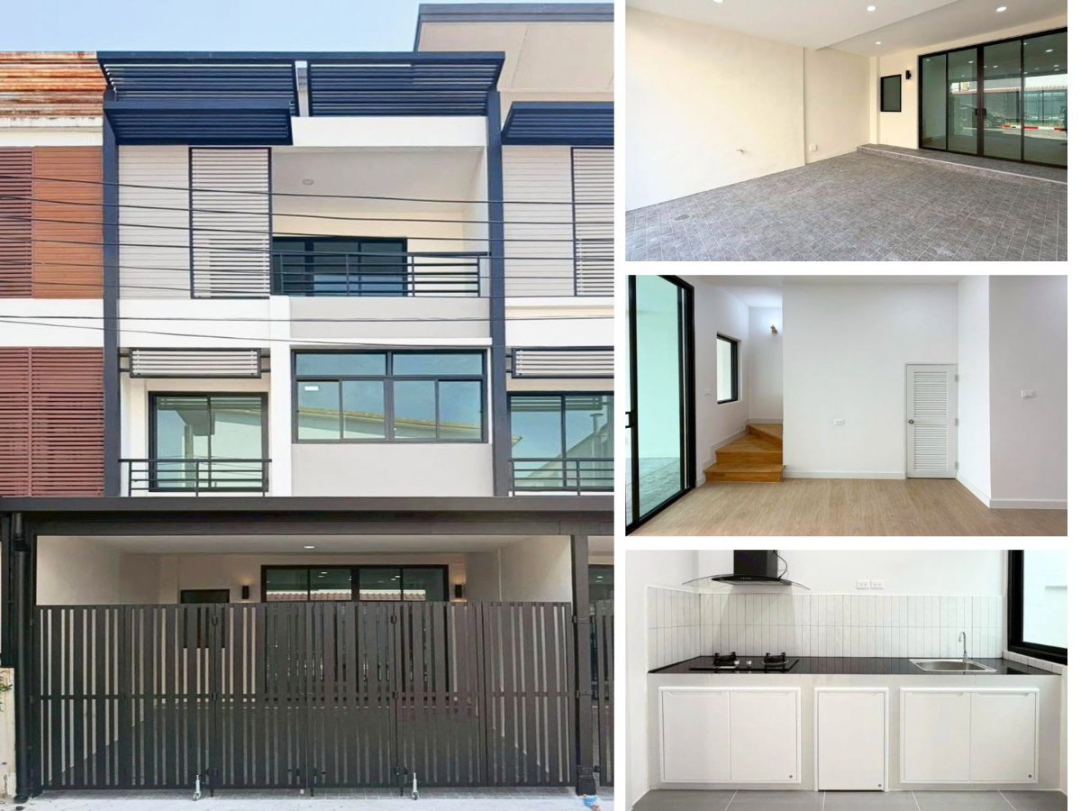 รูป ทาวน์โฮม 3 ชั้น รีโนเวทใหม่ ซิกเนเจอร์ วัชรพล 2 แต่งครบพร้อมเข้าอยู่ พร้อม 3 ห้องนอน 3 ห้องน้ำ และที่จอดรถ 1 คัน - รูปที่ 2/29