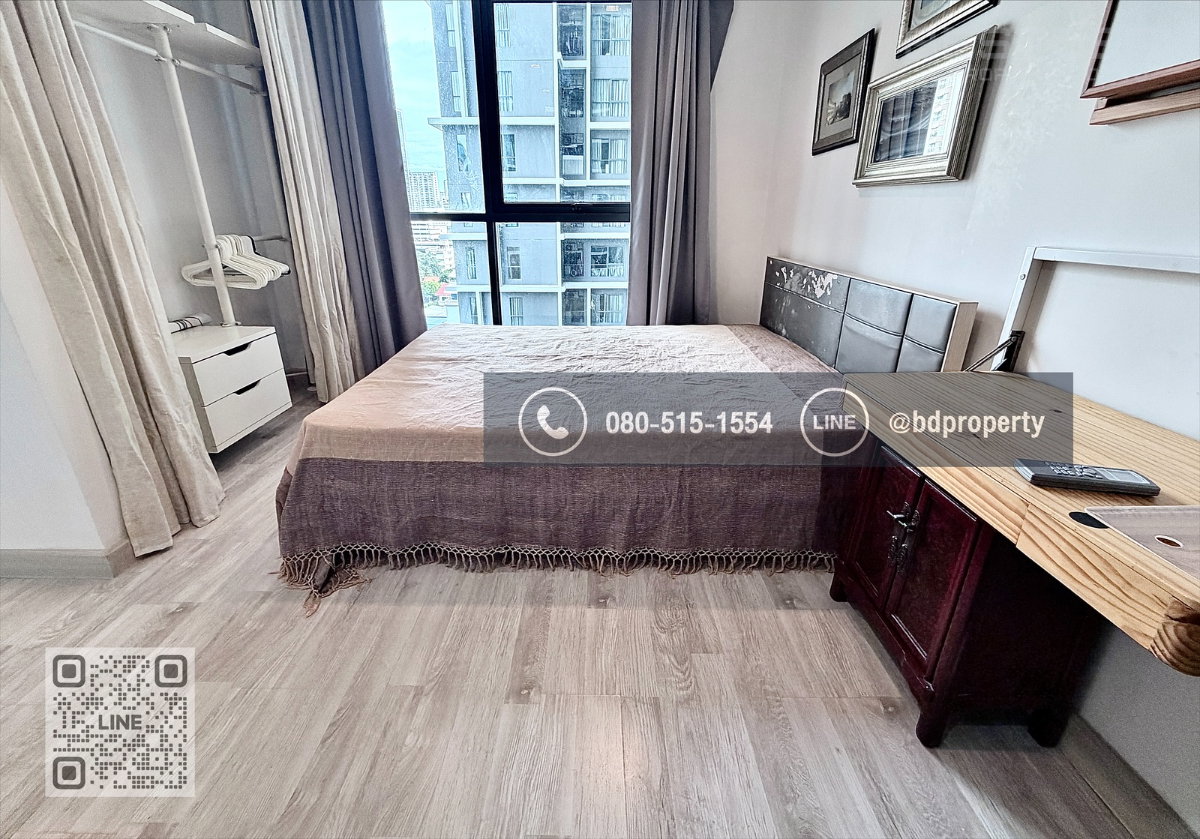 Bestdeal ให้เช่า Studio 22ตรม.ราคา 13,000/เดือนเท่านั้น เฟอร์นิเจอร์และเครื่องใช้ไฟฟ้าครบ “IDEO MOBI RAMA 9” ใกล้MRT และ เซ็นทรัลพระราม 9 เพียง 80 ม.