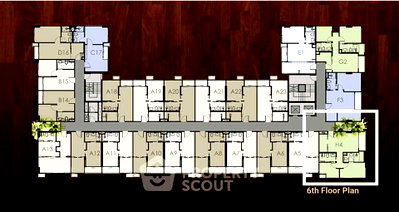 Condos for sale : 200m To BTS Chong Nonsi | 2-BR Klass Silom, 54 Sqm (ID 3222985)