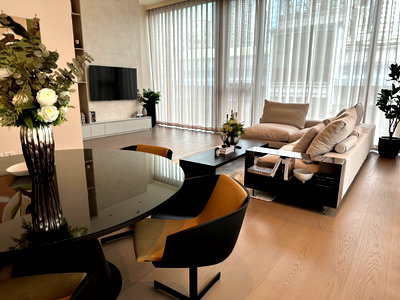Condos for rent : SCOPE Langsuan for Rent 162.62 Sq.m. | 2 Bedrooms + Powder Room