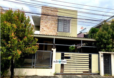 บ้านเดี่ยว โลตัส ลาดกระบัง : 🟡ขายด่วน  ถูกที่สุดในโครงการ!!  Rock Garden Suvarnabhumi (ร็อคการ์เด้น สุวรรณภูมิ)  ทำเลใกล้สนามบินสุวรรณภูมิ ✅ แปลงสวย เนื้อที่กว้าง