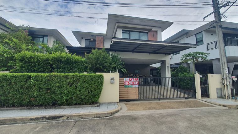 3-bed house for sale, 220 sqm, 62.2 sq wah, Baan Prinsirii Kanchanapisek - Ekkachai