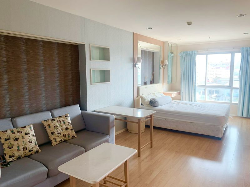 ⛵ Lumpini Wongamat ⛵ Foreigner quota / City view / 5F / 34sqm / Studio room for quick sale彡