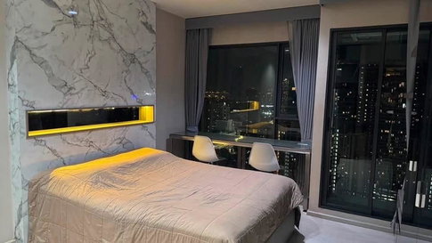 🔥ด่วน ห้องหายาก ⭐️Rareltek 🏢 FOR RENT - Rhythm Asoke 🚝 MRT RAMA 9 