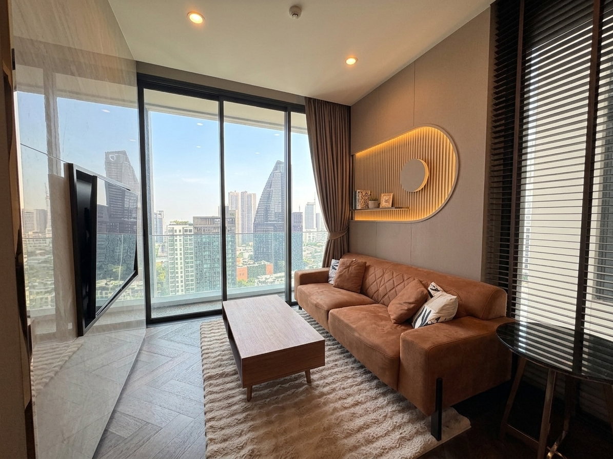 Luxury 2-Bedroom Direct to BTS Thonglor 75 SQ.M. 85,000 THB/Month