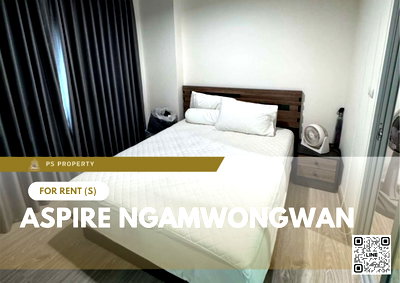 คอนโดให้เช่า : ให้เช่า ✨ Aspire Ngamwongwan ✨ เฟอร์นิเจอร์ และ เครื่องใช้ไฟฟ้าครบ ใกล้เดอะมอลล์งามวงศ์วาน