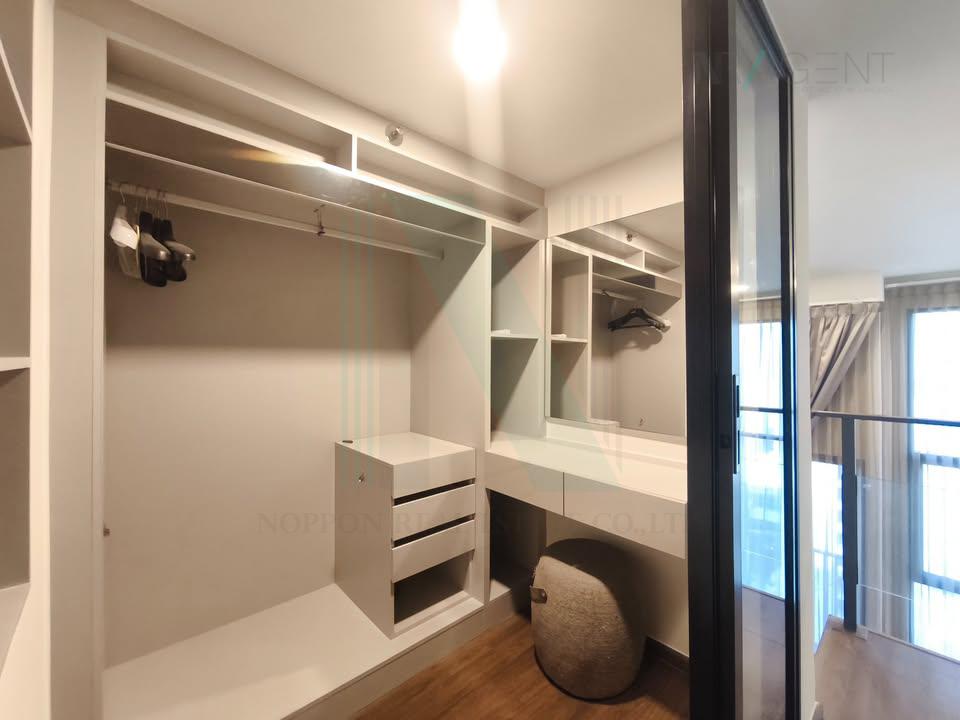 รูป ให้เช่าคอนโด ไนท์บริดจ์ สเปซ พระราม 9 อาคาร 1 ชั้น 23 Duplex ขนาด 39 ตรม ใกล้ Central พระราม 9 - รูปที่ 3/8