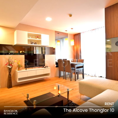 Condos for rent : Rental Condo 🛌🏻 The Alcove Thonglor 10, 2BR 71 sq.m. 35K 💖 Prime location unit, near BTS Ekkamai 