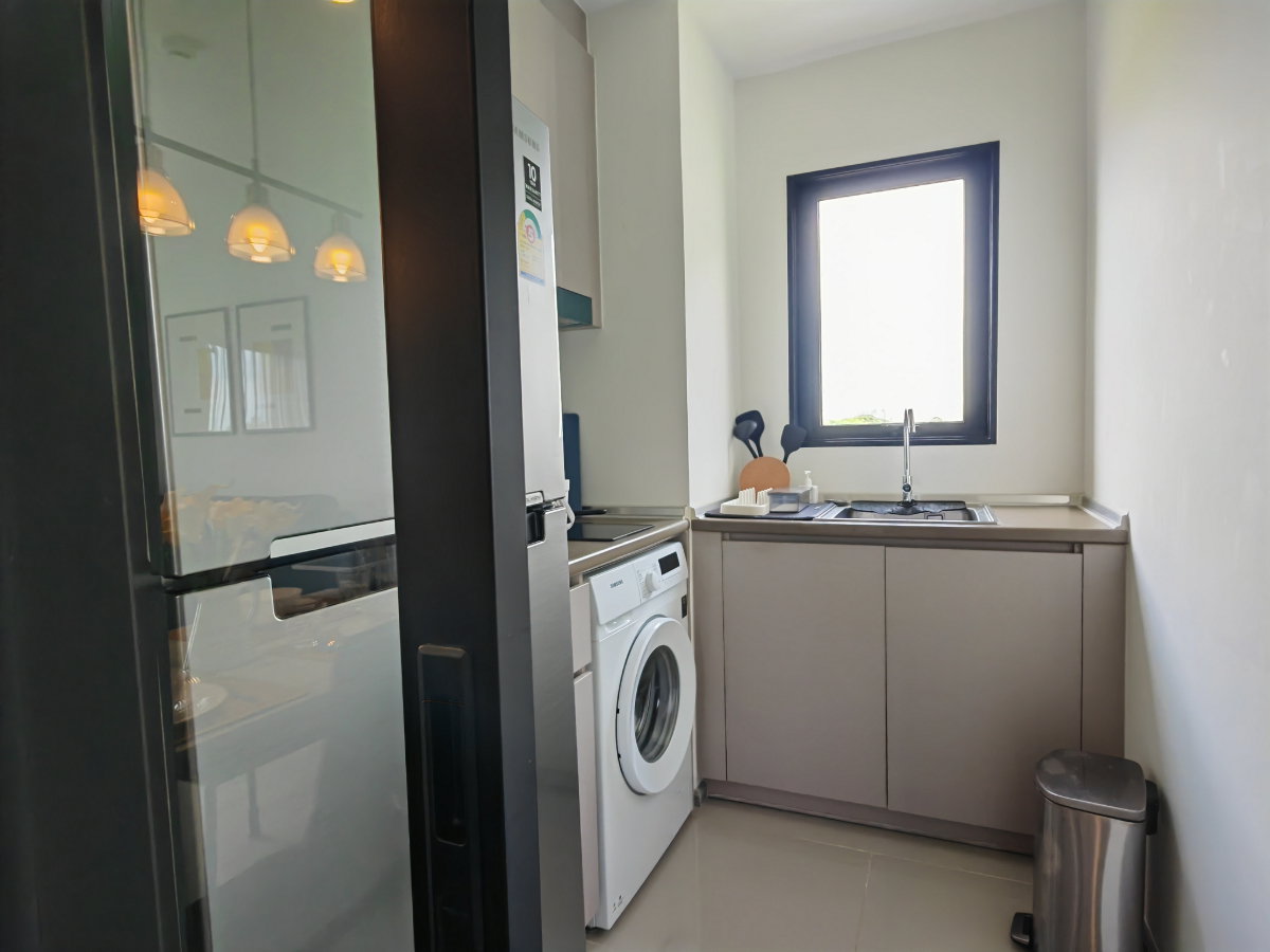 รูป  เจ้าของโพสต์ 2 นอน Aspire Sukhumvit - Onnut 50 ตรม. ตกแต่งครบ ไม่บล็อกวิว - รูปที่ 9/22