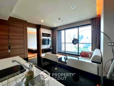 คอนโดให้เช่า : คอนโด 1 ห้องนอน ชั้น 18 The Address Sathorn ใกล้ BTS เซนต์หลุยส์ 200 ม. (ID 1857210)