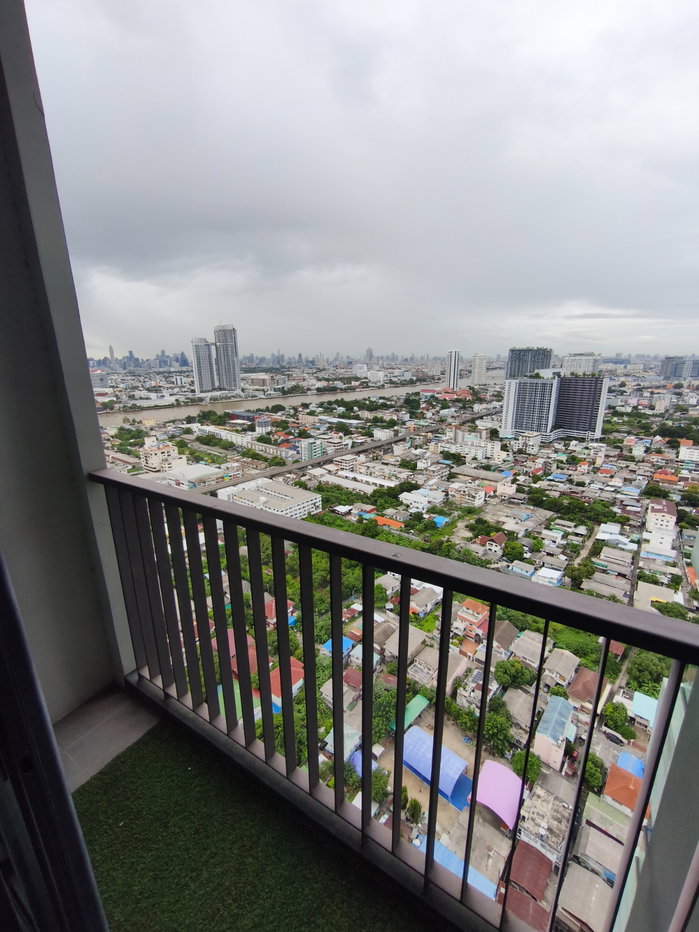 รูป ให้ เช่า the tree rio บางอ้อ ชั้น 35 ห้องใหญ่ เฟอร์ครบ ไฟฟ้าแน่น ห้องมุม - รูปที่ 12/13