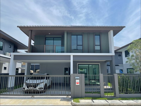 บ้านเดี่ยวบรรยากาศเป็นส่วนตัว เหมาะสำหรับอยู่อาศัยเอง หรือซื้อไว้ปรับปรุง/รีโนเวทตามสไตล์ที่ชอบ