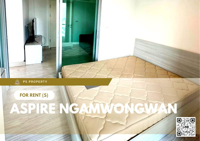 Condos for rent : For Rent ✨ Aspire Ngamwongwan ✨ Fully furnished and equipped with appliances; near The Mall Ngamwongwan.
