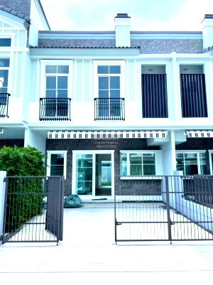 Townhouses for rent Samut Prakarn : For Rent Townhouse/Townhome  , Indy 4 Bangna Km.7 , MRT-Sri Bearing , Bang Kaeo , Bang Phli , Samut Prakarn , CX-170224 ✅ Live chat with us ADD LINE @connexproperty ✅