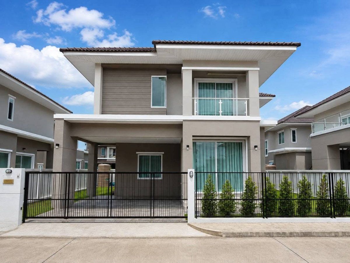 รูป ขายบ้านเดี่ยว 4 ห้องนอน โครงการเดอะพรีโก้ สันกำแพง เชียงใหม่ เฟอร์นิเจอร์ครบ พร้อมเข้าอยู่ (H583) T.0946511456 - รูปที่ 1/17