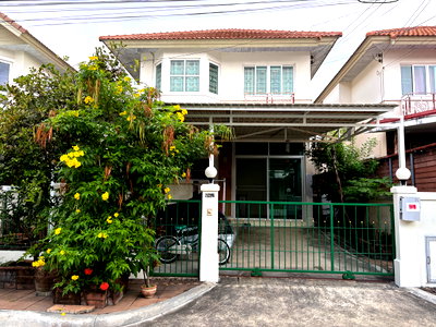 ขายบ้านเดี่ยว : ขายบ้านเดี่ยว 2 ชั้น โครงการชวนชื่น ประชาอุทิศ ทำเลดี เดินทางสะดวก