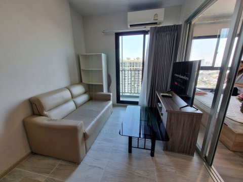 For Rent Condo THE PARKLAND CHARAN-PINKLAO Building A, Floor 22,1 bed room, Room size 31 sqm